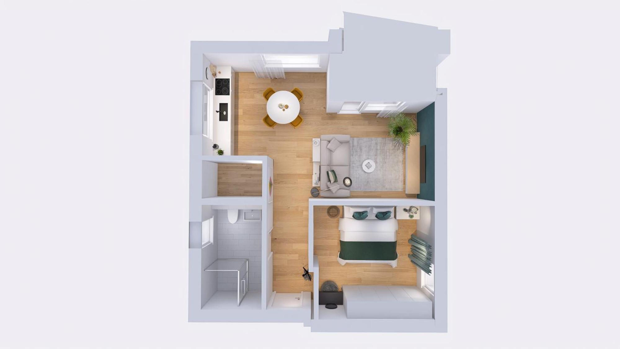 Apartmenthaus Am Kaiser-Wilhelm-Park Detmold Luaran gambar