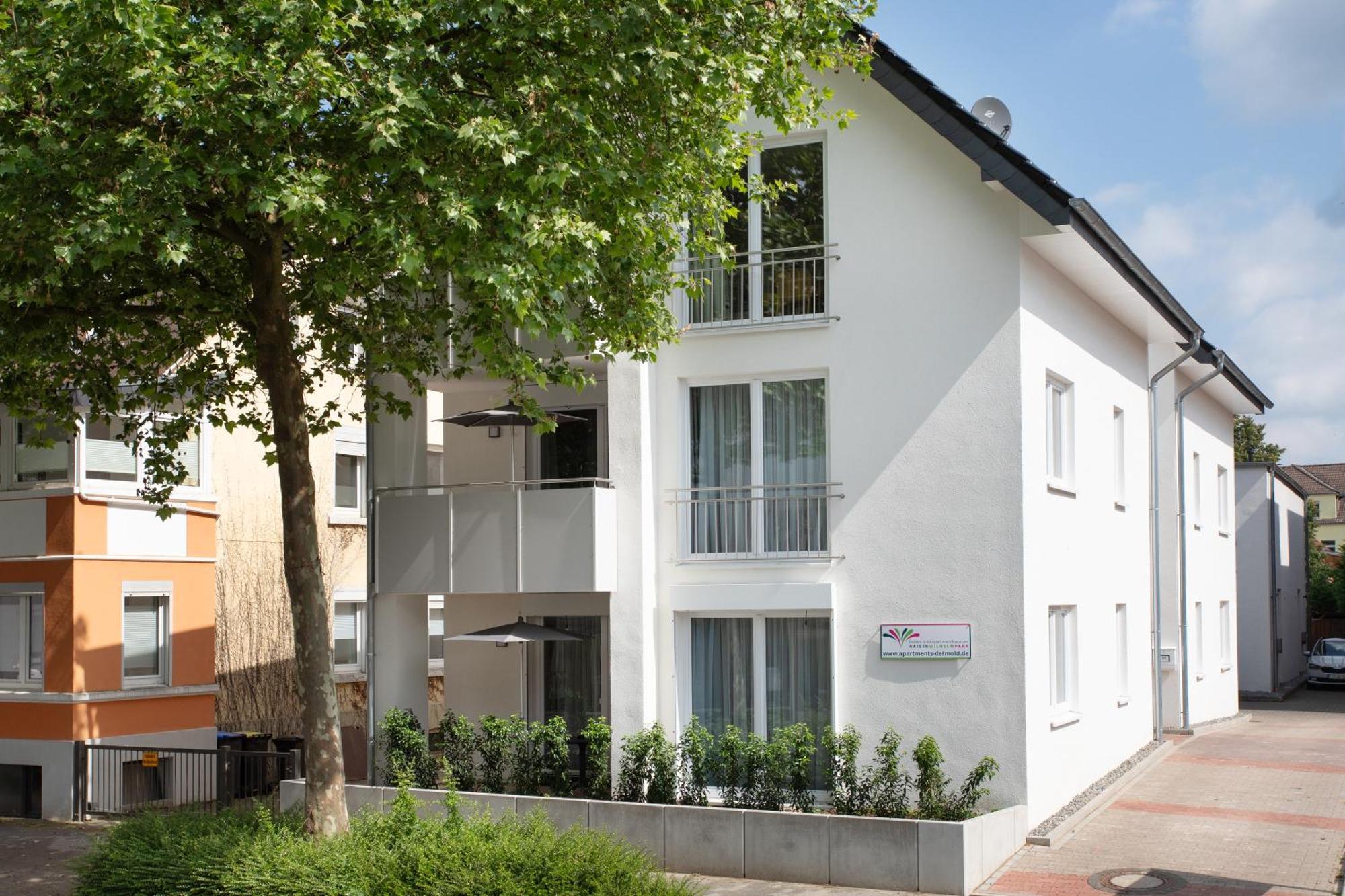 Apartmenthaus Am Kaiser-Wilhelm-Park Detmold Luaran gambar